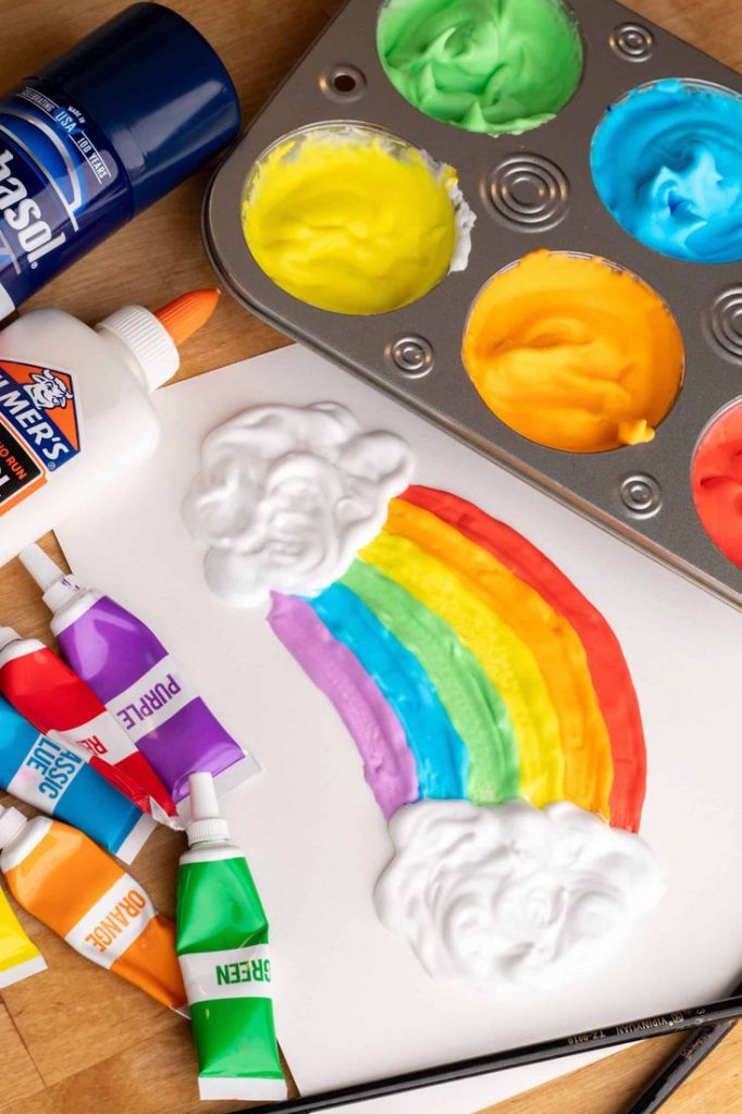 Puffy Paint Craft