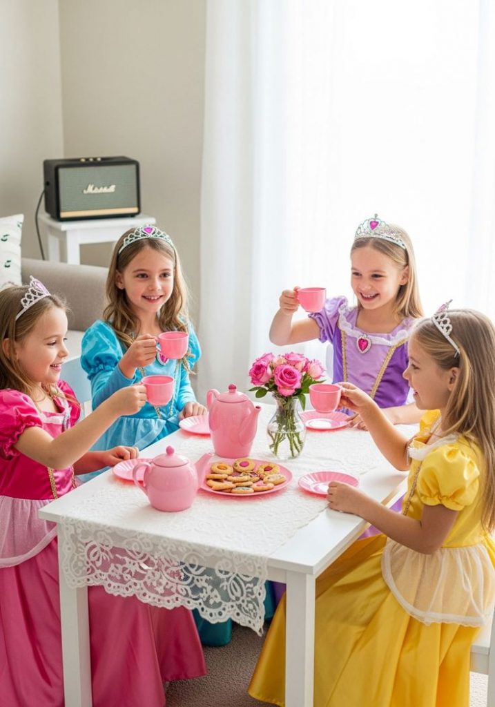 Story Time Circle game princess theme birthday