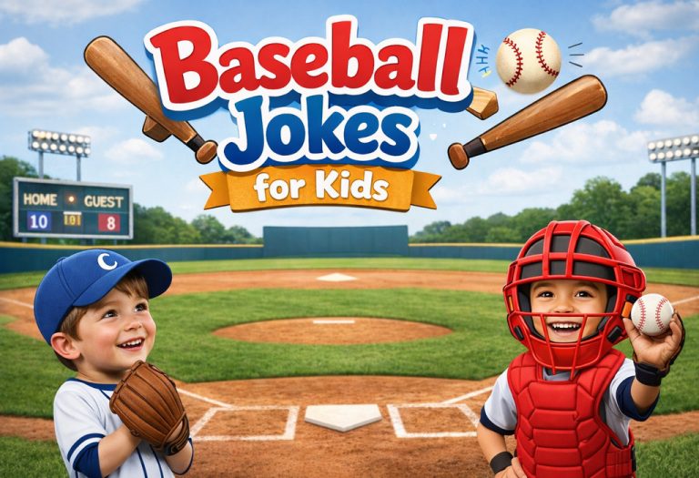 100 Baseball Jokes for Kids to Swing Into Laughter