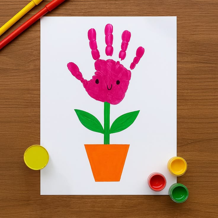 Handprint Flower