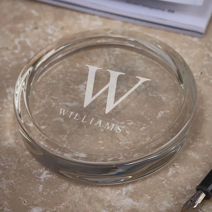 Personalised Paper Weight
