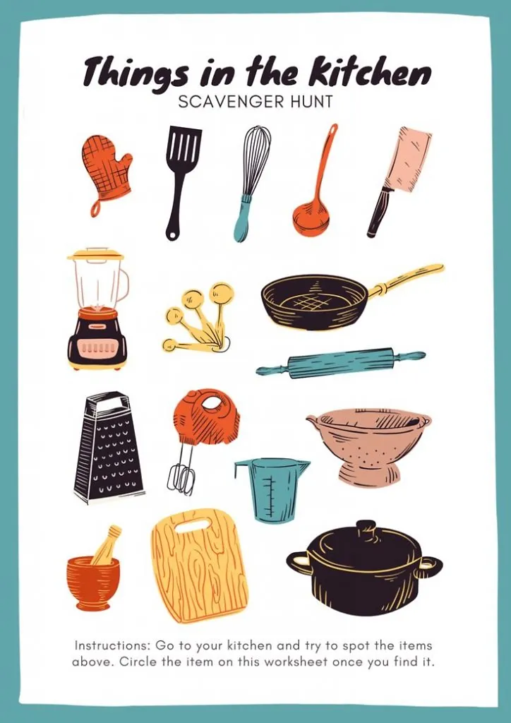 Kitchen Treasure Hunt