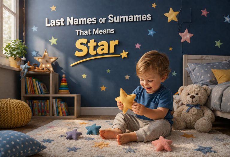 100 Last Names or Surnames That Mean Star