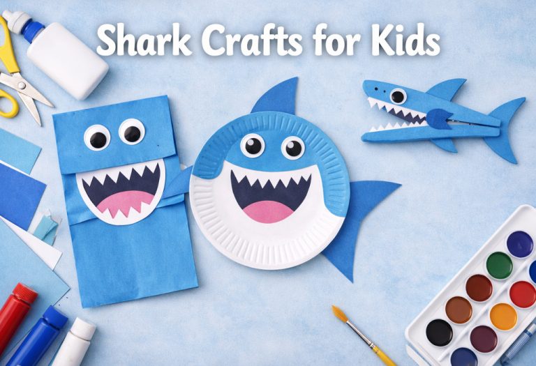 25 Shark Crafts for Kids to Try Today