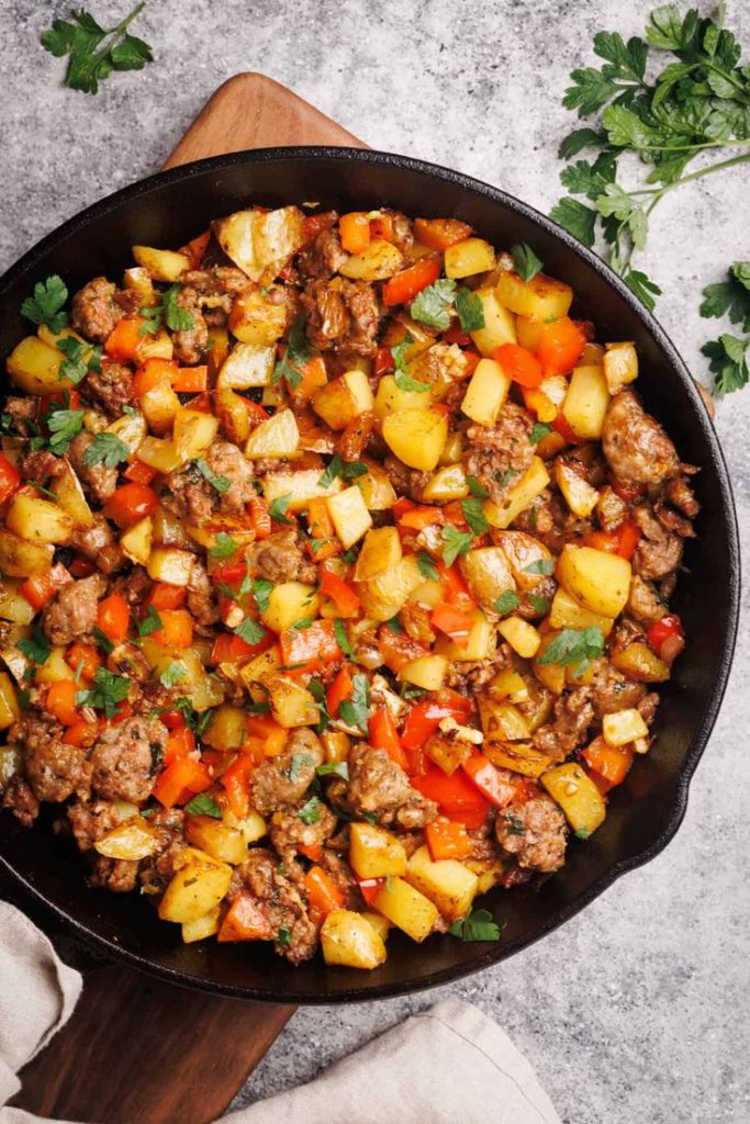 Sausage and Potato Hash