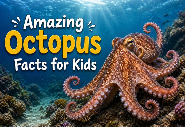 20 Amazing Octopus Facts for Kids to Learn & Share