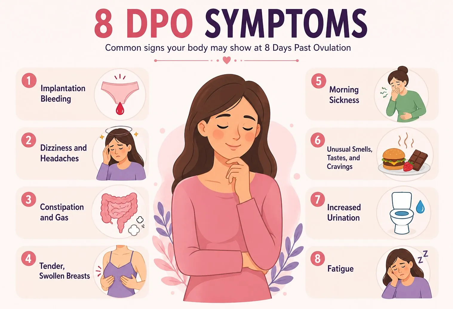 8 DPO Symptoms