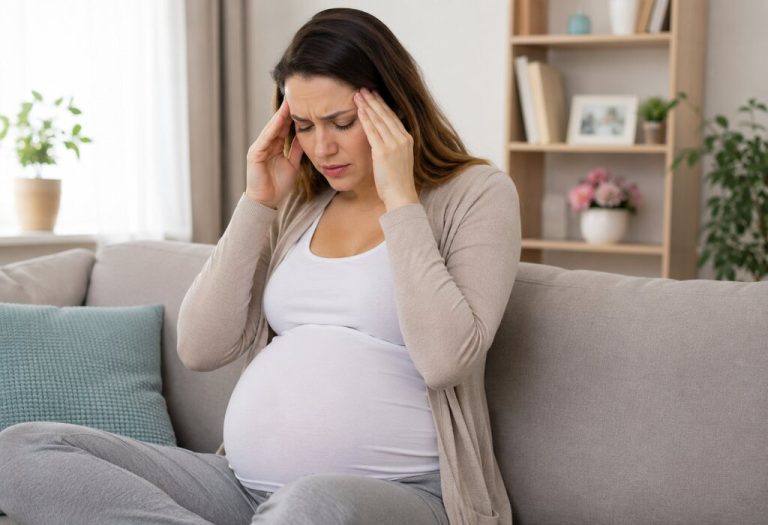 Headaches During Pregnancy - Symptoms, Causes, & Treatment