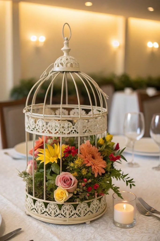 Birdcage Centrepieces