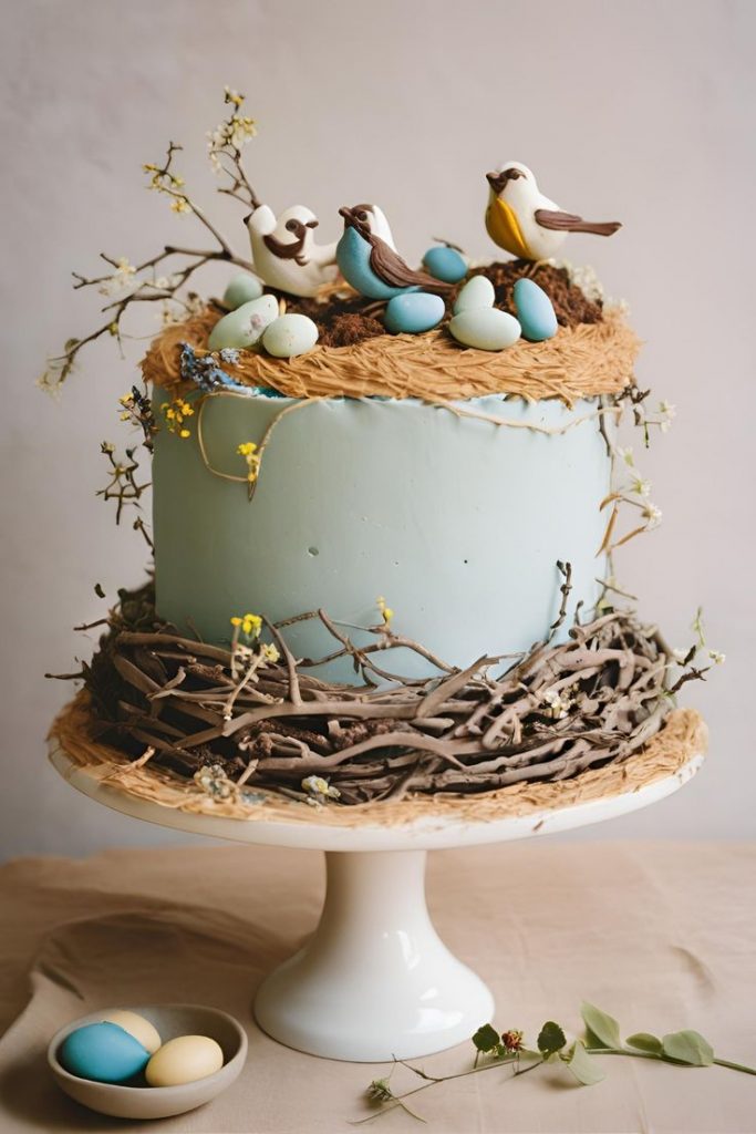 Bird Nest Cake