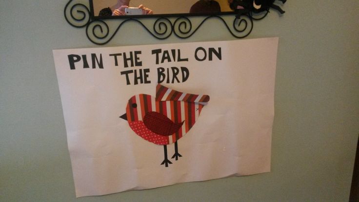 Pin the Feather on the Bird
