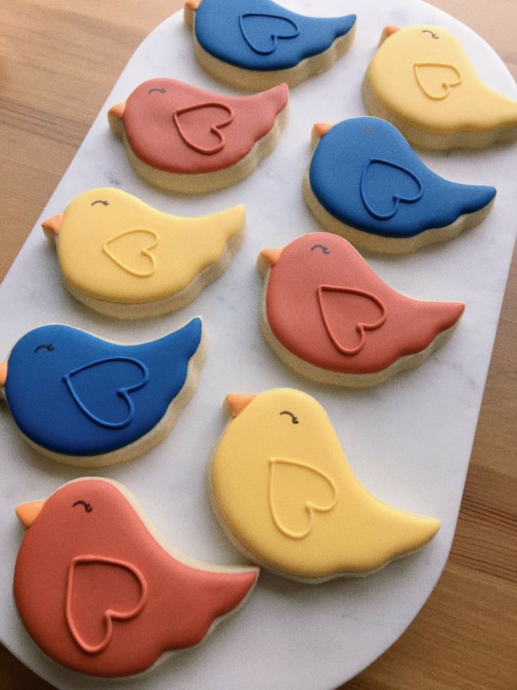 Bird-Shaped Cookies