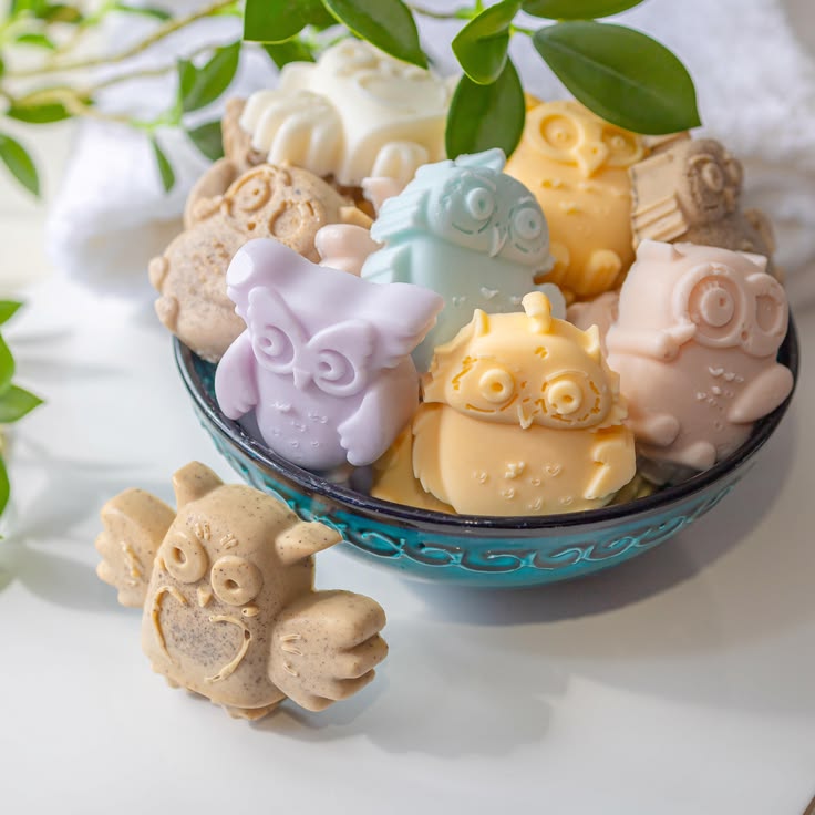 Bird-Shaped Soaps