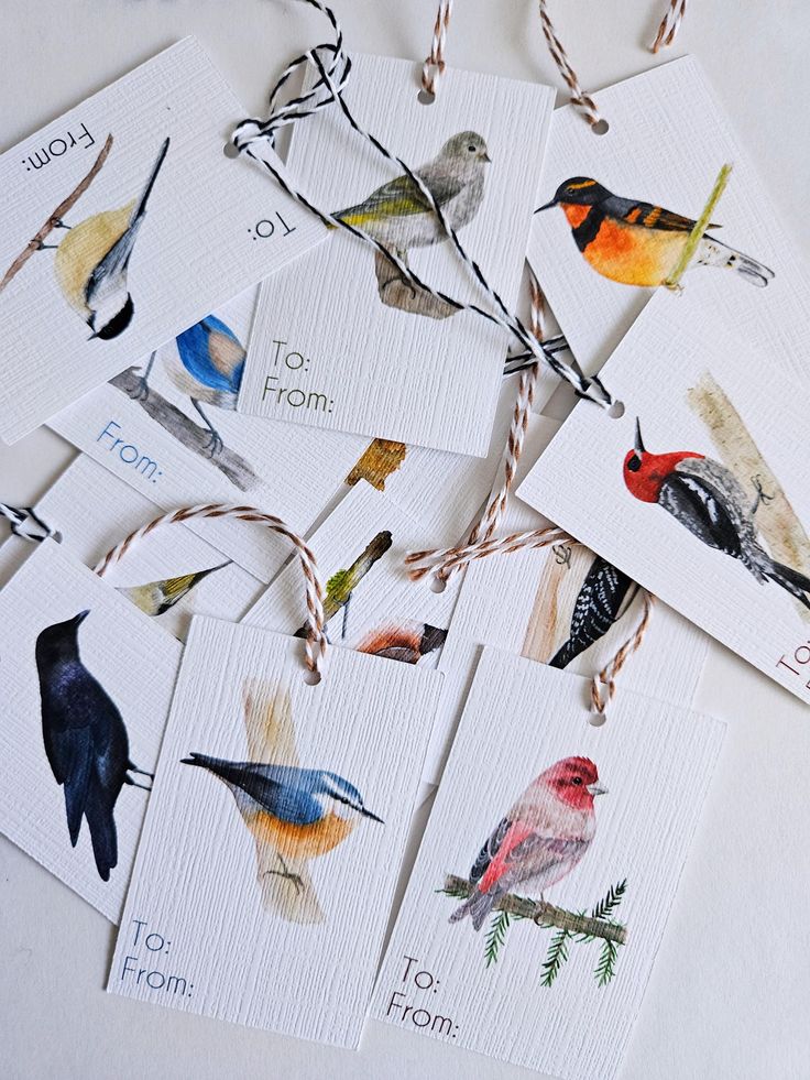 Custom Bird Tags