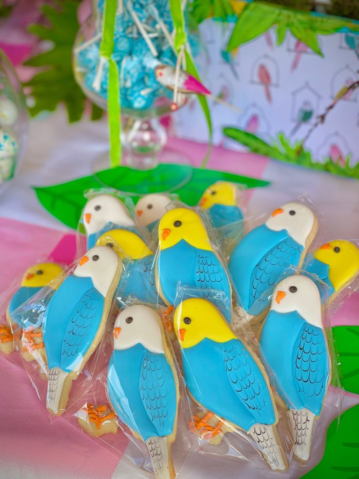 Bird Cookie Favors