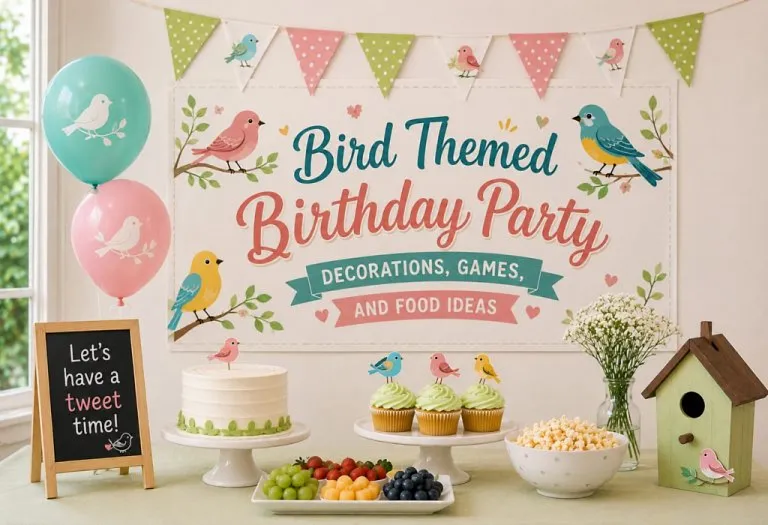Bird Themed Birthday Party: Decorations, Games, and Food Ideas