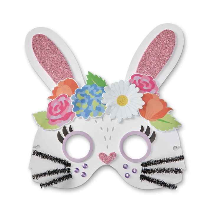 Bunny Face Sticker Craft