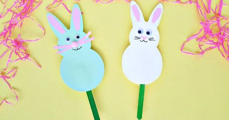 Bunny Stick Puppet