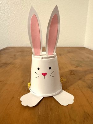 Bunny Cup Craft