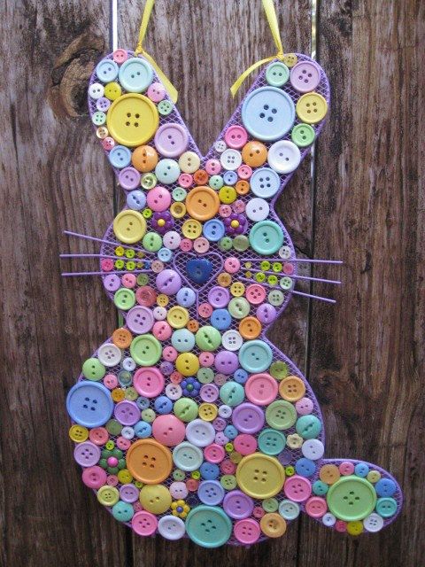 Bunny Button Craft