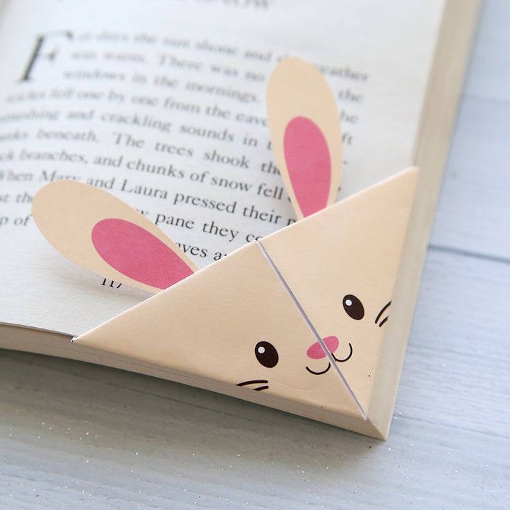 Bunny Bookmark Craft