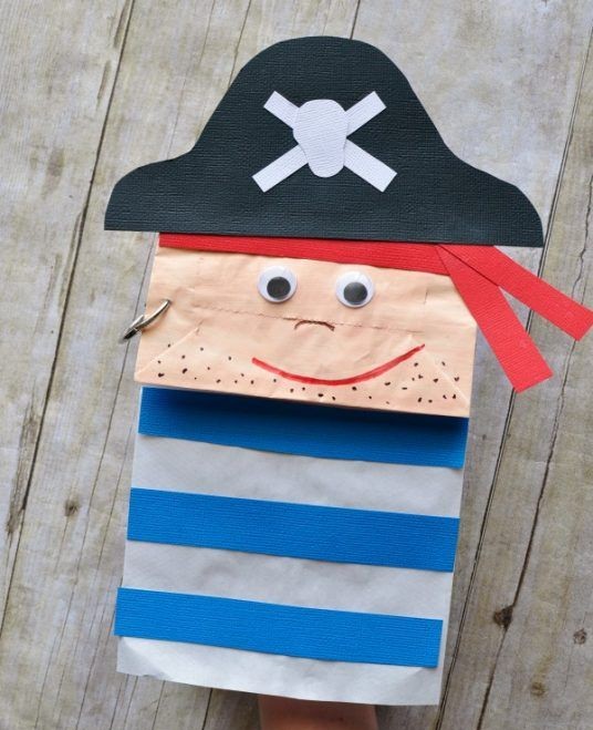 Pirate Puppet Craft
