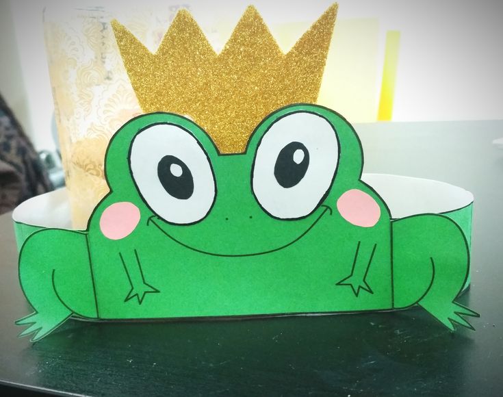 Frog Crown Craft