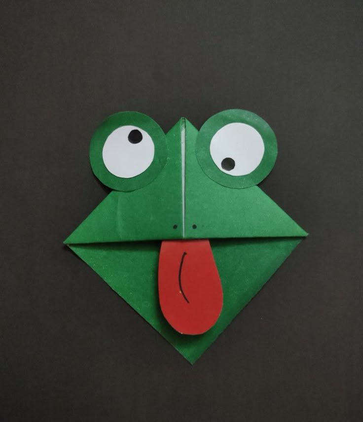 Frog Bookmark Craft