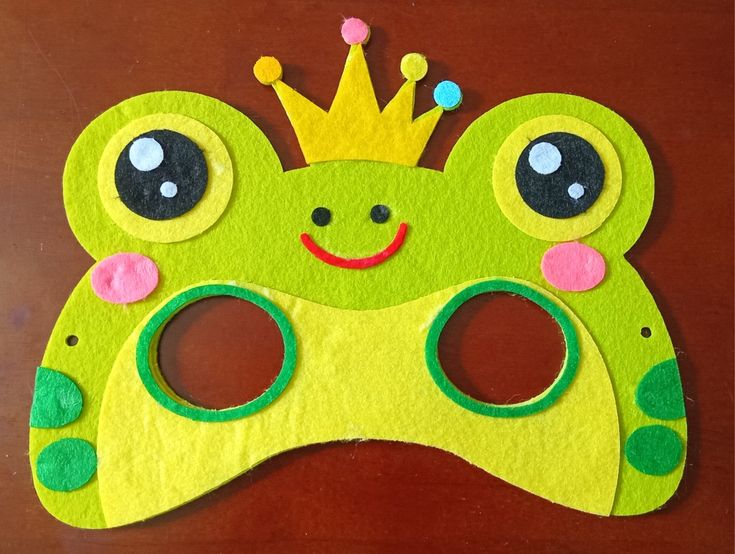 Frog Mask Craft