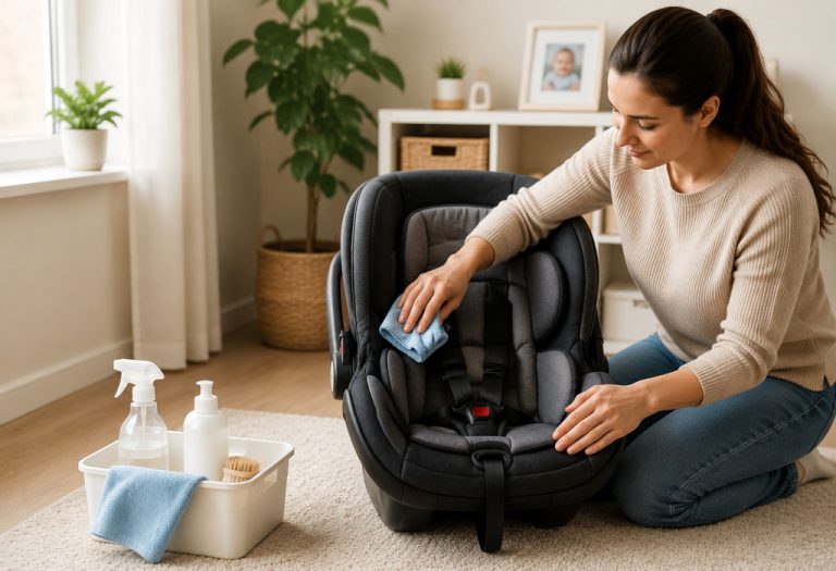 How to Clean Baby Car Seats Safely at Home - Step-by-Step Guide