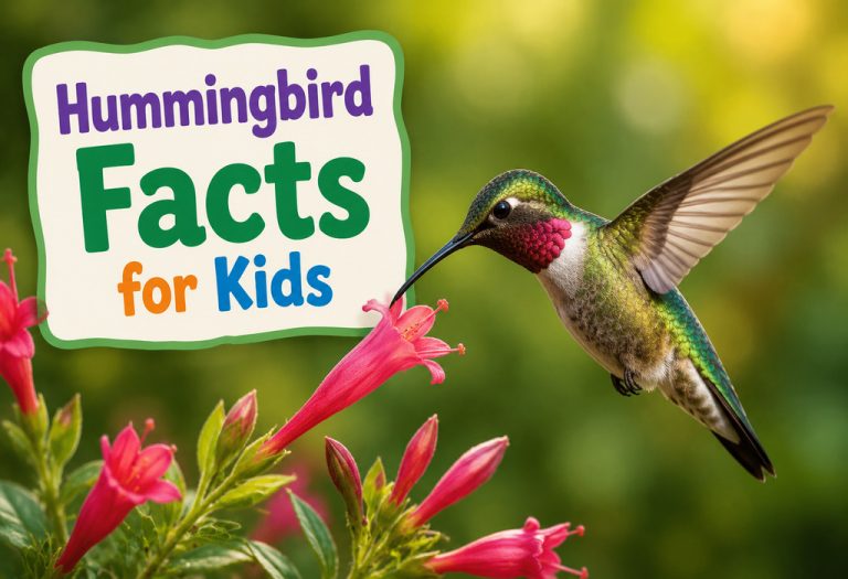20 Amazing Hummingbird Facts for Kids: The Tiny Bird That Can Fly Backwards