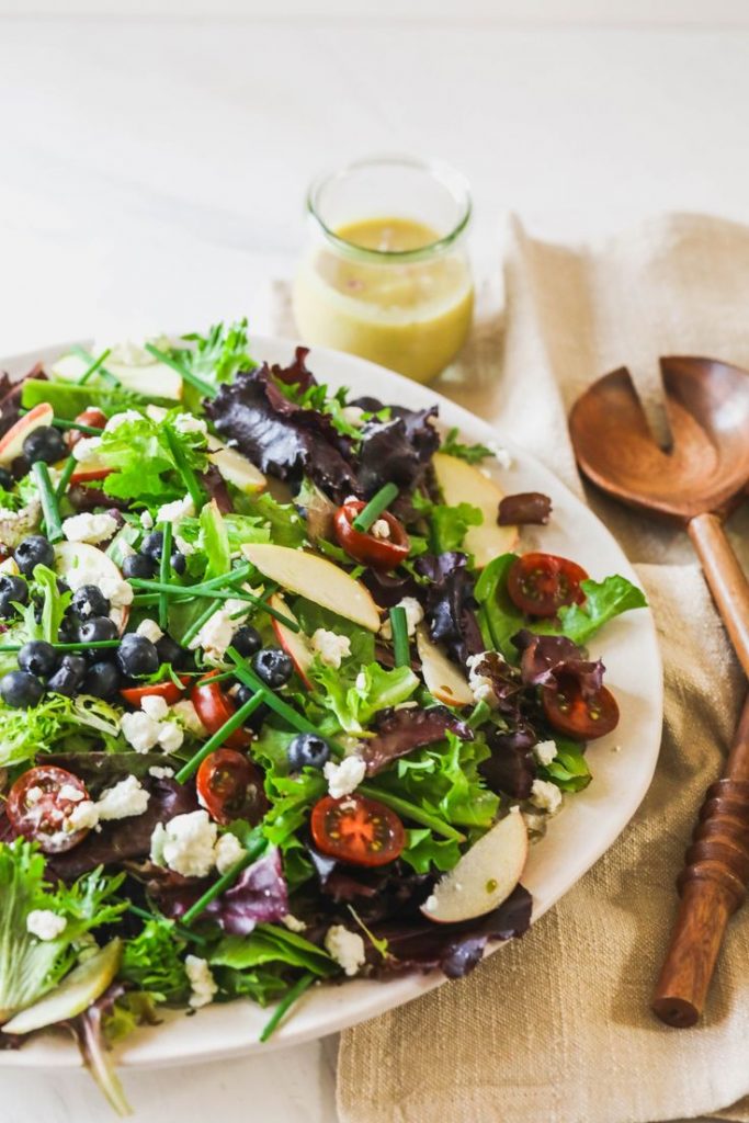 Jamun Salad With Mint Dressing