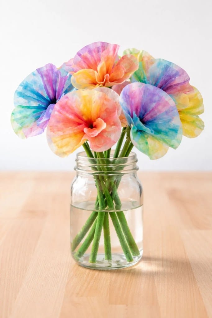 Coffee Filter Flowers