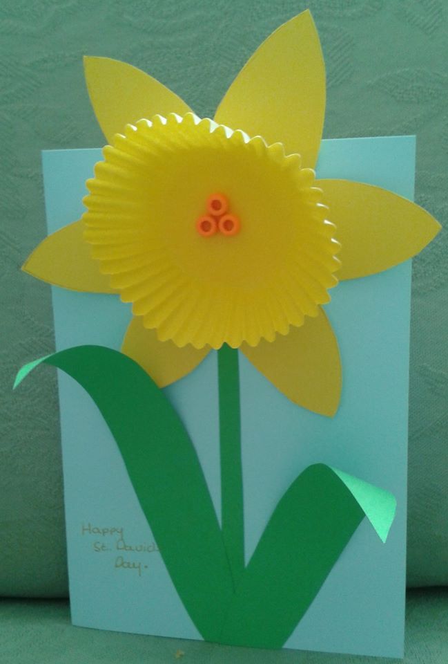 Cupcake Liner Daffodils