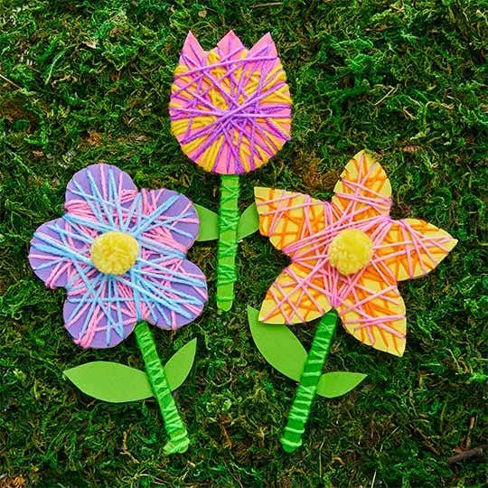 Woven Nature Flowers