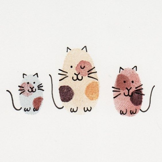 Fingerprint Dog Family