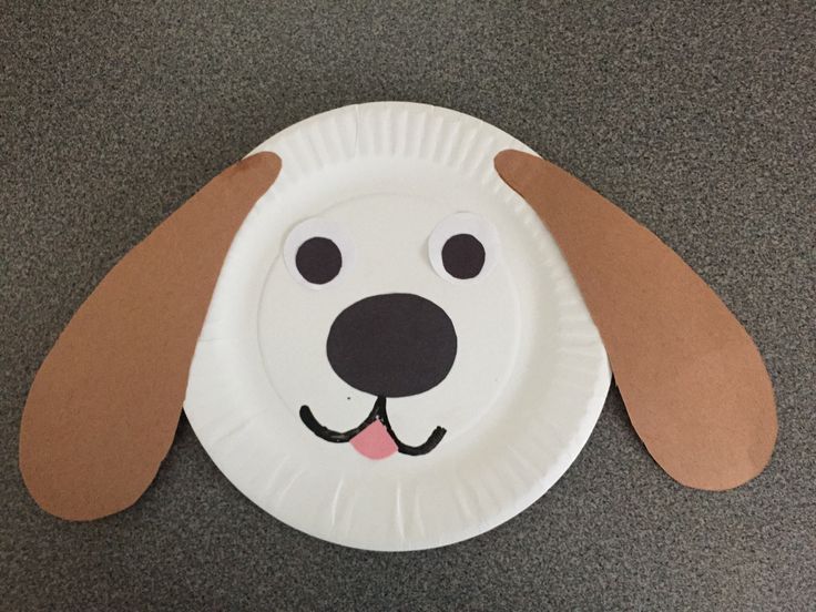 Paper Plate Puppy