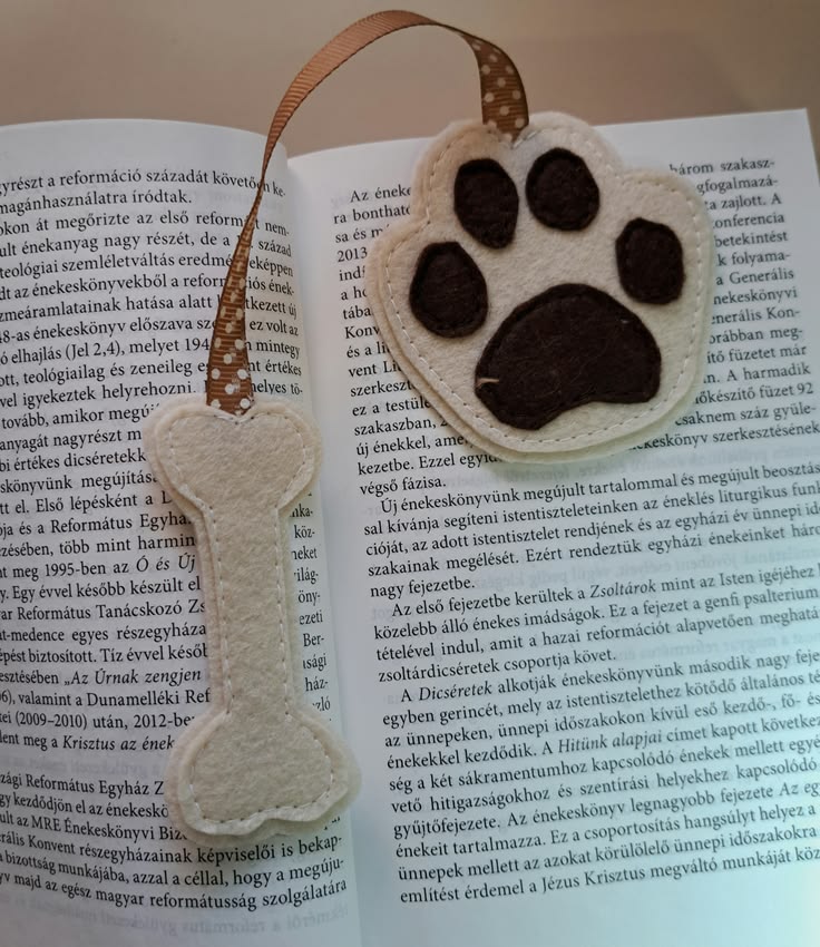 Dog Bone Bookmark