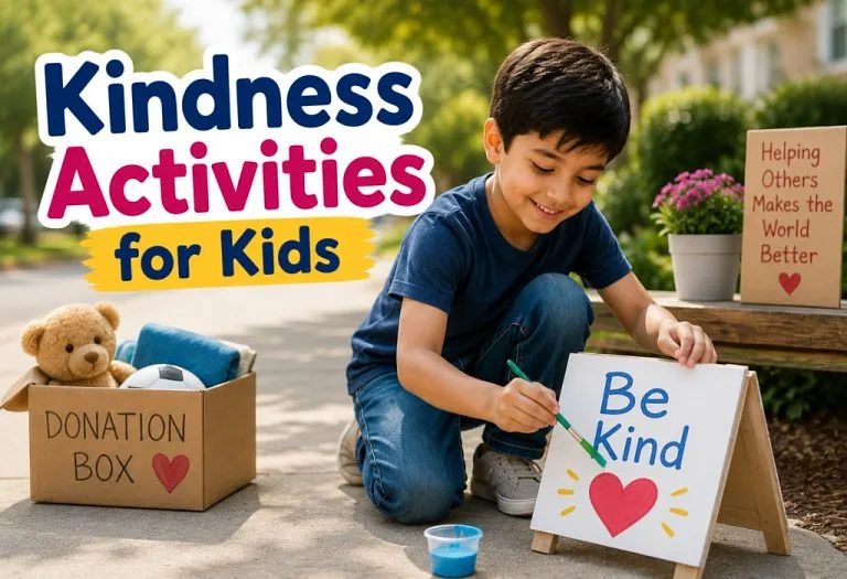 25 Kindness Activities for Kids to Teach Empathy