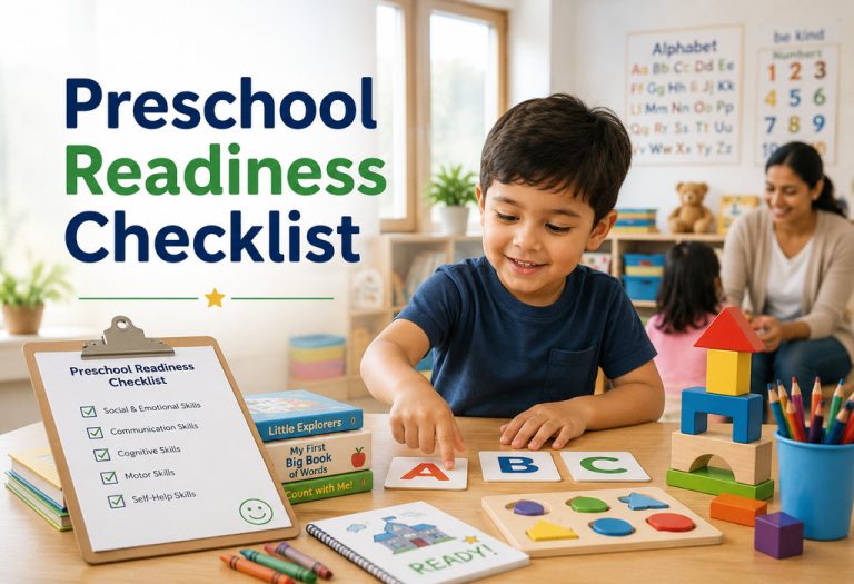 Preschool Readiness Checklist: Is Your Child Ready for Preschool?