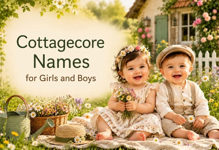 100 Cottagecore Names for Girls and Boys