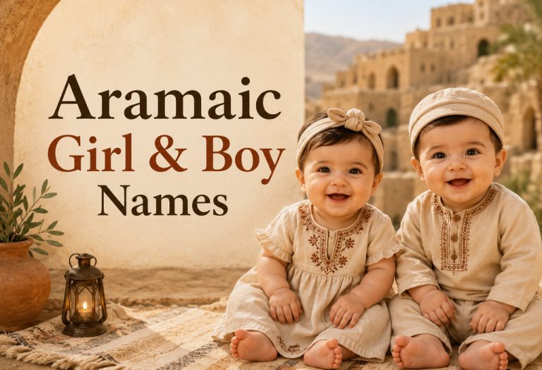 100+ Aramaic Girl & Boy Names With Meanings