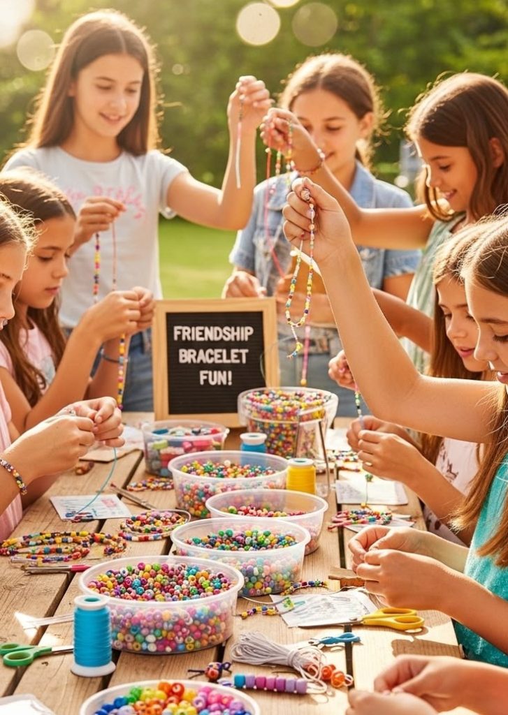 Friendship Bracelet Making