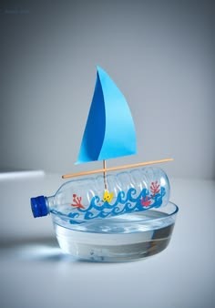 Plastic Bottle Boat