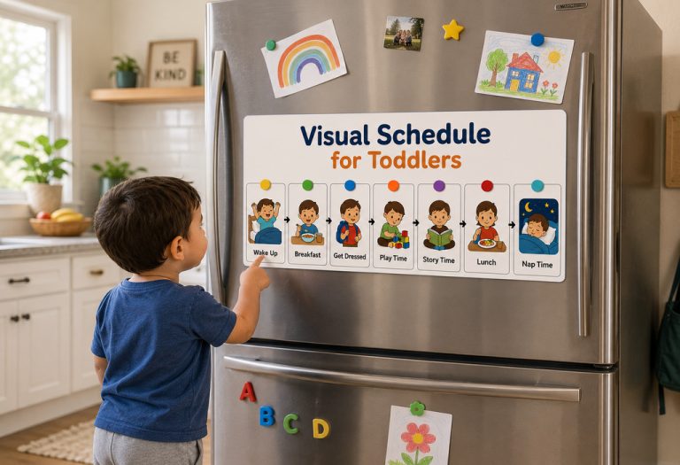 Visual Schedule for Toddlers: Benefits and How to Create One