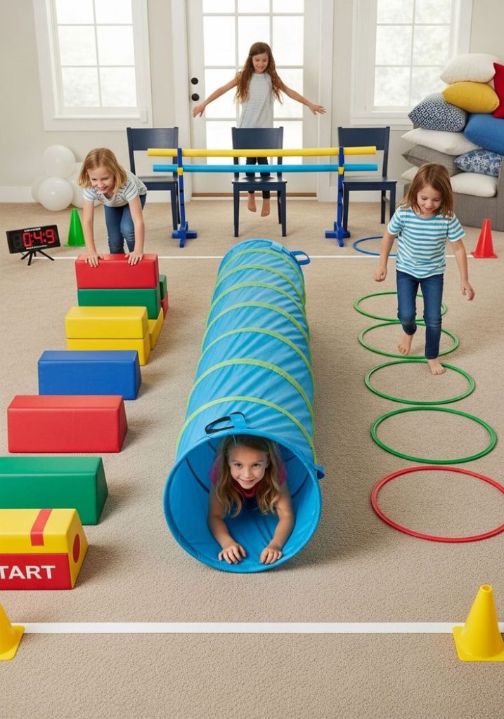 Obstacle Course Balance Trail