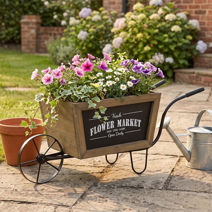 Wheelbarrow Display