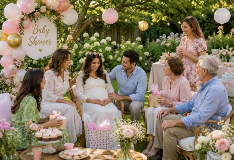 Garden Baby Shower: Food, Games, and Decoration Ideas