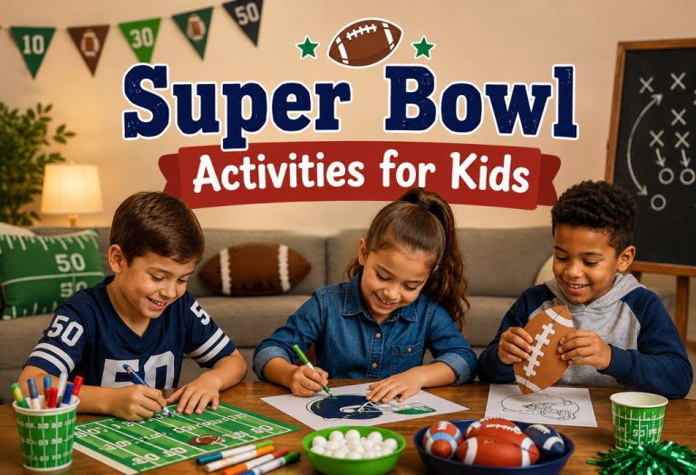 20 Super Bowl Games & Activities for Kids to Enjoy