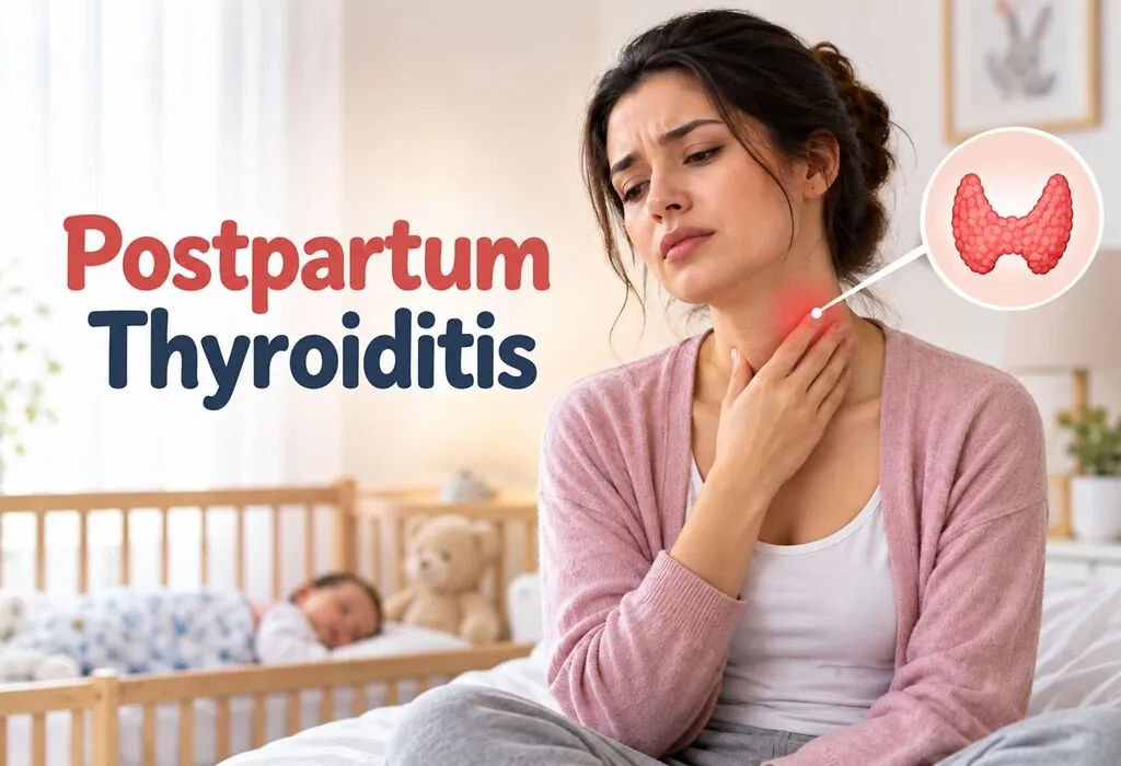 Postpartum Thyroiditis: Symptoms, Causes, Diagnosis, and Treatment Postpartum Thyroiditis: Symptoms, Causes, Diagnosis, and Treatment